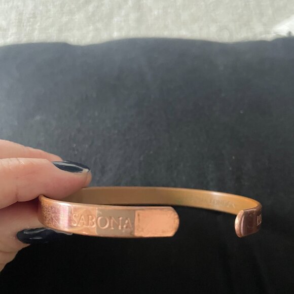 Vintage Sabona London Copper Cuff Bracelet - Picture 2 of 4